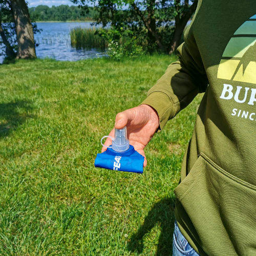 soft flask 250 ml niebieski